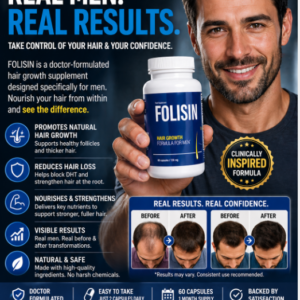 Folisin Review: Can This Natural Hair Growth Supplement Really Stop Hair Loss?