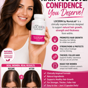 Locerin Review: Can This Natural Hair Growth Supplement Restore Thinning Hair?