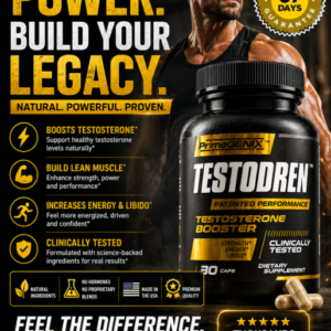 Testodren Review: Can This Natural Testosterone Booster Really Work for Men Over 40?
